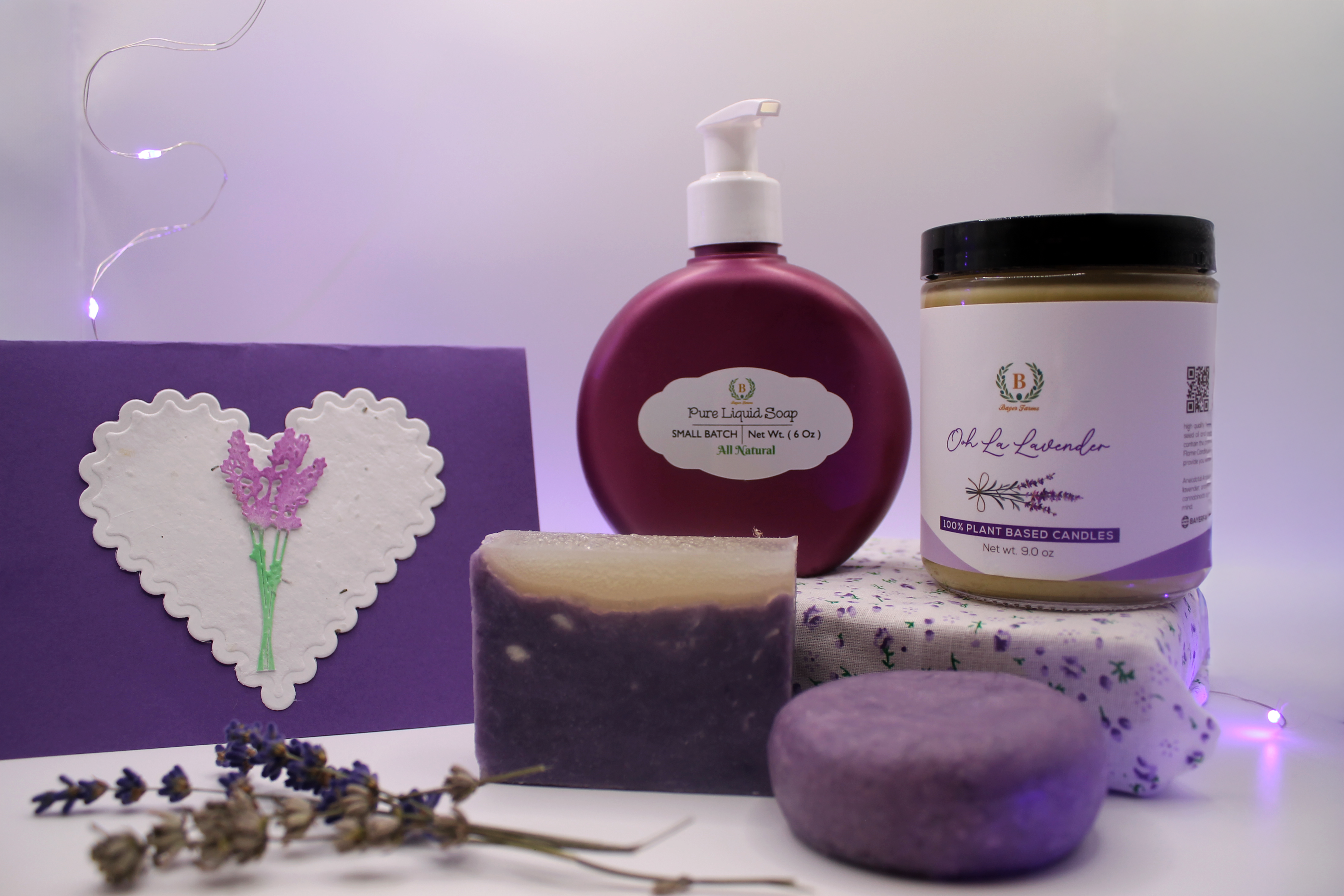 Lavender field product image for promotional content